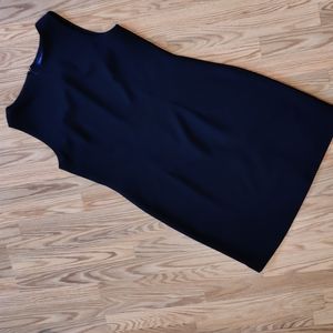 Black Knee Length Pencil Dress